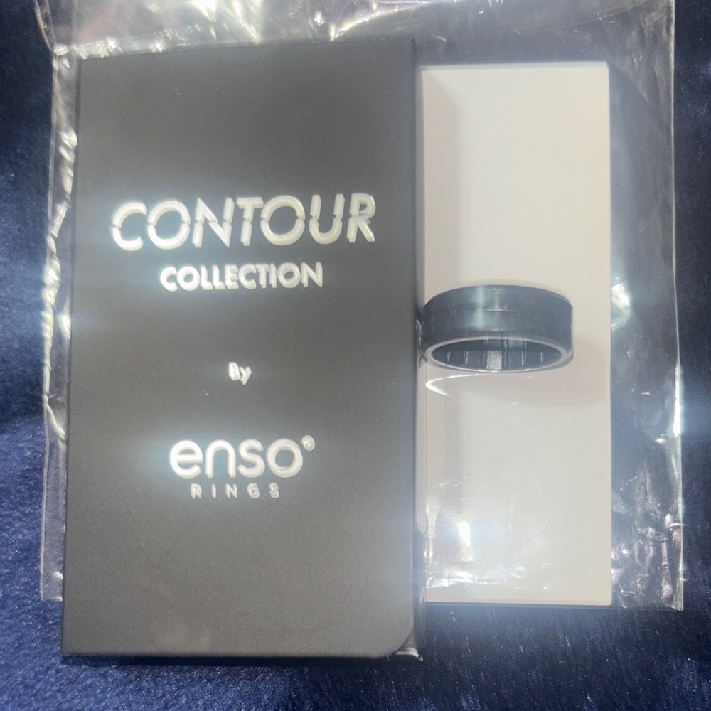 Contour Collection Silicon Black Ring. BRAND NEW, NEVER WORN.